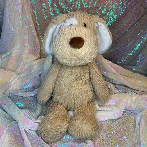 Manhattan Toy Tan Dog Plush 14" Stuffed Animal Toy